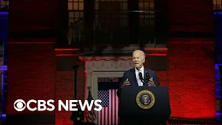 Biden condemns Trump, "MAGA Republicans" in fiery speech