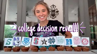 My College Decision Reveal 2020 | Stanford, Columbia, Dartmouth, Cornell, Duke, Vanderbilt + more!!
