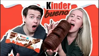 Vi laver en KÆMPE KINDER BUENO! ft. Elias Hole (Kender du det) 🍫