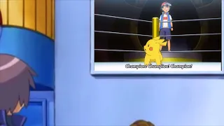 Pokémon Journeys Episode 112 HD Eng Sub Paul Watches Alola Cheer On Ash