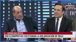 En un comunicado oficial, 200 economistas cuestionan la dolarización de Milei. Por Willy Kohan