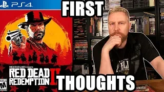 RED DEAD REDEMPTION 2 (First Thoughts) - Happy Console Gamer