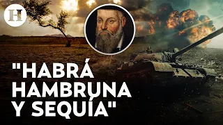 Guerra, inundaciones, sequía y muerte; las predicciones de Nostradamus para 2024