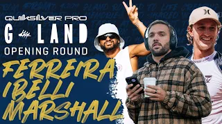 I.Ferreira, C.Ibelli, J.Marshall | Quiksilver Pro G-Land - Opening Round Heat Replay