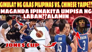 GINULAT NG GILAS WOMENS BASKETBALL VS. CHINESE TAIPE MAGANDA ANG UMPISANG PABAN!