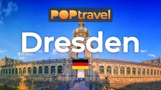 DRESDEN, Germany 🇩🇪 - Central City Tour in Summer - 4K 60fps