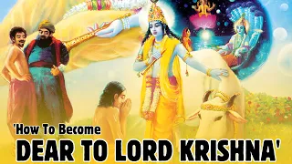 ISKCON Margao || How to Become Dear to Krishna || Katha By HG Suhrdh Madhava Prji