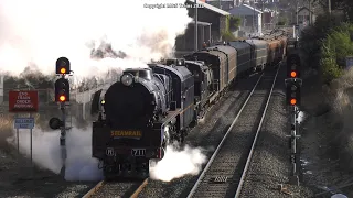 Heritage Century Old SAR & VR Steam Trains - June Victorian Weekend of Steam