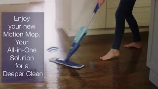 Deep Clean Hardwood Floors with the Bona PowerPlus Motion Mop