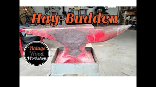 Hay-Budden Anvil Restoration- New Life for a 154 lbs Beauty!