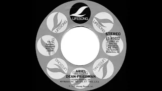 1977 HITS ARCHIVE: Ariel - Dean Friedman  (stereo 45 single version)