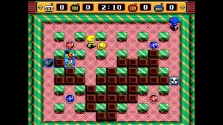 SUPER BOMBERMAN 2 BATTLE MODE /HARD