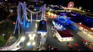 Roller Coaster Ride At Ocean City MD