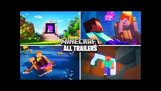 All Minecraft Animated Update Trailers 1 1 1 20