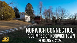 Norwich, Connecticut - A Glimpse of Norwichtown.