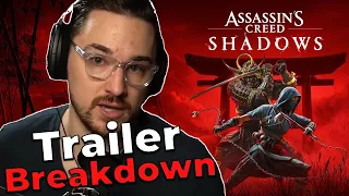 Assassin's Creed Shadows Cinematic Trailer Deep Dive - Luke Reacts