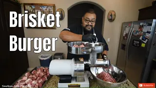 Brisket Burger Recipe - I Ground Up An Entire Prime Brisket