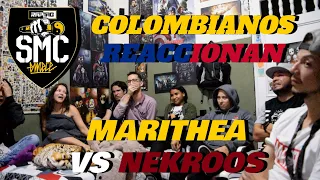 COLOMBIANOS REACCIONAN a MARITHEA vs NEKROOS SUPREMACÍA MC 2021