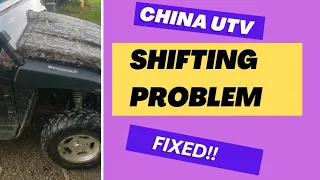 Chinese utv not going into Low or Reverse
