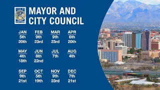 Mayor & City Council Meetings - June 8th, 2021