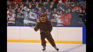 Bears Hockey warmup