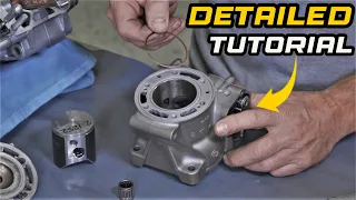 HOW TO: 2 Stroke Top End Rebuild - KTM 125SX