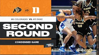 Colorado vs. Duke - Second Round NCAA Tournament extended highlights