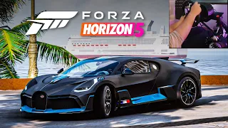 Forza Horizon 5 - Bugatti Divo | Thrustmaster T300RS | RTX 3070