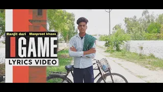 Game(cover video) | shooter kahlon | sidhu mose wala | Gold media | 5911 records