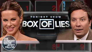Box of Lies with Kate Beckinsale | The Tonight Show Starring Jimmy Fallon