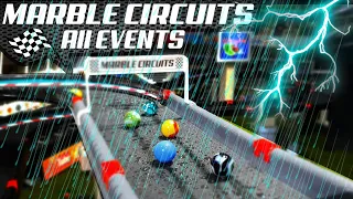 TODAS AS CORRIDAS DE MARBLE CIRCUITS 2022 - BOLINHAS DE GUDE