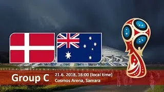 Denmark vs. Australia- 2018 World Cup