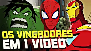 OS VINGADORES: ENTENDA TODA a HISTÓRIA em 1 VÍDEO (animação)