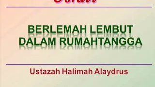 USRATI - Berlemah Lembut dalam Rumahtangga