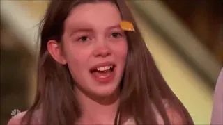 13 Year Old Singing Like a Lion Earns Howie's Golden Buzzer America's Got Talent