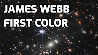 James Webb Space Telescope's FIRST COLOR Photo #shorts