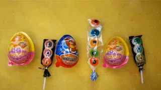 Relax video - Unpacking - Eggs -  Lollipops -  Nice