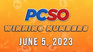 P29M Jackpot Grand Lotto 6/55, 2D, 3D, 4D, and Megalotto 6/45 | June 5, 2023