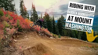 Riding with Darren Berrecloth at Mount Washington