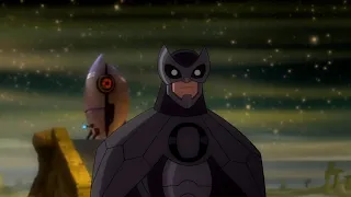 Batman defeats Owlman - Part 6 HD ( Justice League: Crisis on Two Earths )