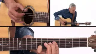 Tommy Emmanuel Guitar Lesson - Lime House Blues Performance