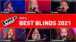 The BEST Blind Auditions of The Voice KIDS in 2021! | TOP 6