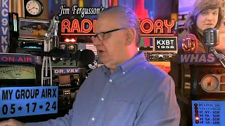 KC9VKV HAM RADIO QSO - MY GROUP AIRCHECK!!! - 5/17/24 - JIM'S RADIO STORY - RS 9152