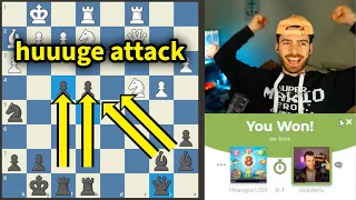 How I ANNIHILATED the Richter-Veresov Attack 💪 (epic chess game)