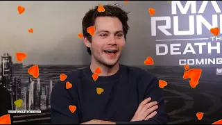 Dylan O'Brien being adorable for 5 minutes