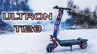 ultron t128 electric scooter tows AUTO honest review test drive Ultron T128 giroskutershop
