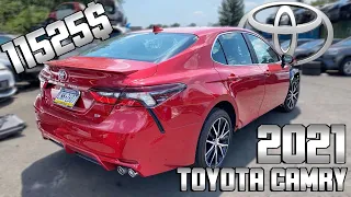 Очередной 🦌 списал #toyotacamry 2021. Мы ее купили за 11525$ - отправляем авто из США в Алматы.