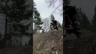 Sending It On A KTM 200XCW