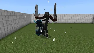 Minecraft:warden vs mutant creatures