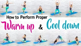 How to Perform Proper WARM UP & COOL DOWN | Joanna Soh